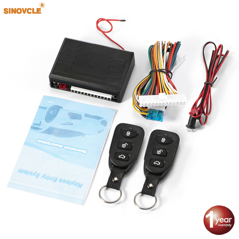 Car Remote Central Door Lock Keyless System Remote Control Car Alarm Systems Central Locking withAuto Remote Central Kit ► Photo 1/6