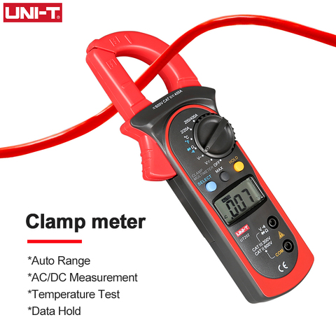 UNI-T UNI T Digital Clamp Meter DC AC Current UT203 UT204 UT200 Series 400A-600A Power Clamp Multimeter Tester Ammeter ► Photo 1/6