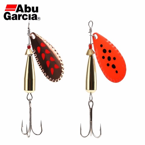 Abu Garcia Brand Droppen Spoon Fishing Lure 4g 6g 8g 10g Spoon Bait S/K/OR color ideal for Bass Trout Perch pike Fishing ► Photo 1/6