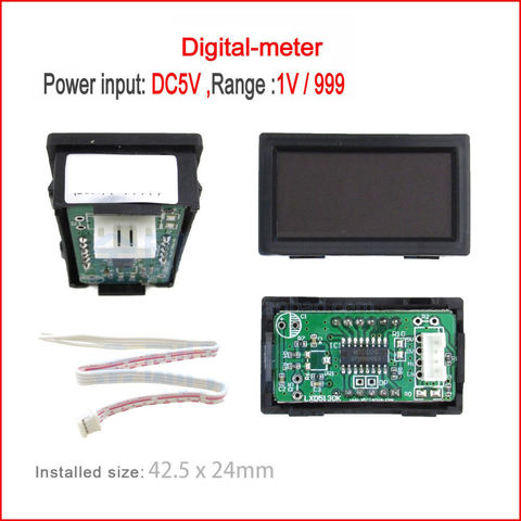 Small current meter DC5V -1v/999 for inverter welders Digital led display meter ► Photo 1/3