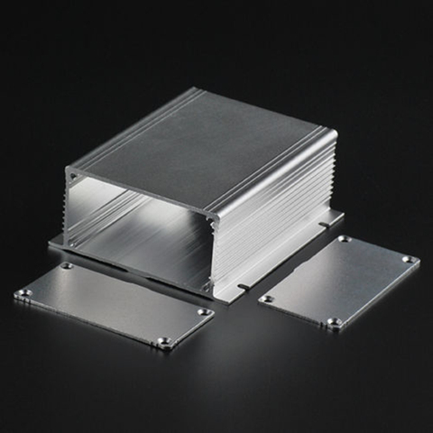 1pc Silver Extruded Aluminum Enclosure Electronic Power PCB Instrument Box Case 88x39x100mm ► Photo 1/6