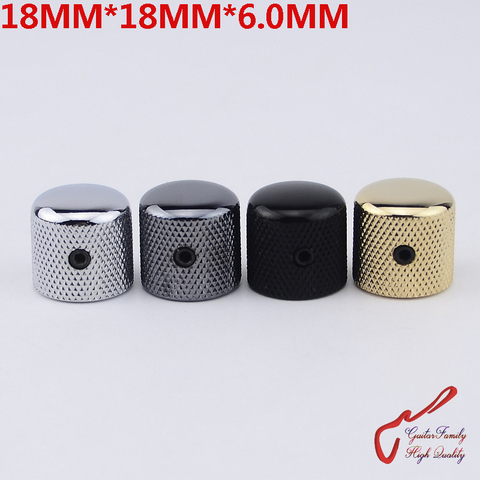 1 Piece GuitarFamily  Dome Metal Knob For Electric Guitar Bass  18MM*18MM*6.0MM  ( #0494 ) MADE IN KOREA  ► Photo 1/5