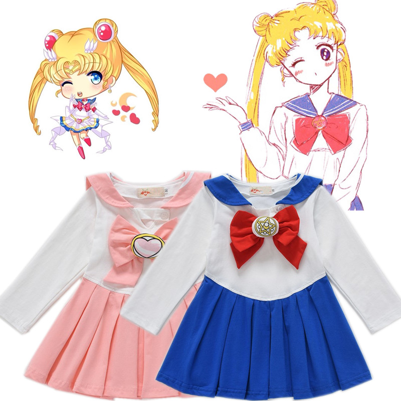 Harajuku sweater Sailor Moon Cosplay Costume Clothes Lolita Kawaii Sweater Cute 