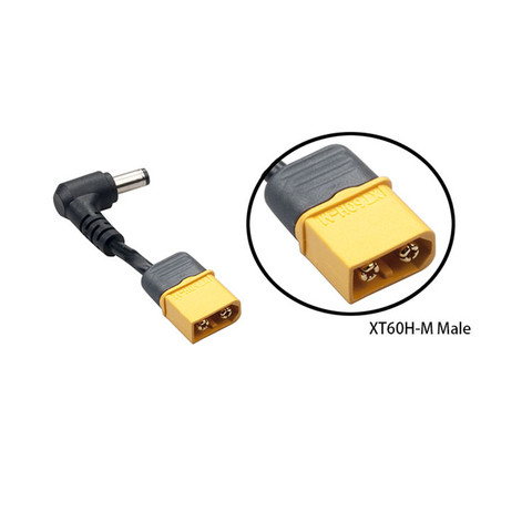 XT60 Male Plug DC 5.5mm*2.5mm*20mm Male Adapter for FPV Lipo Battery Fatshark Goggles ► Photo 1/5
