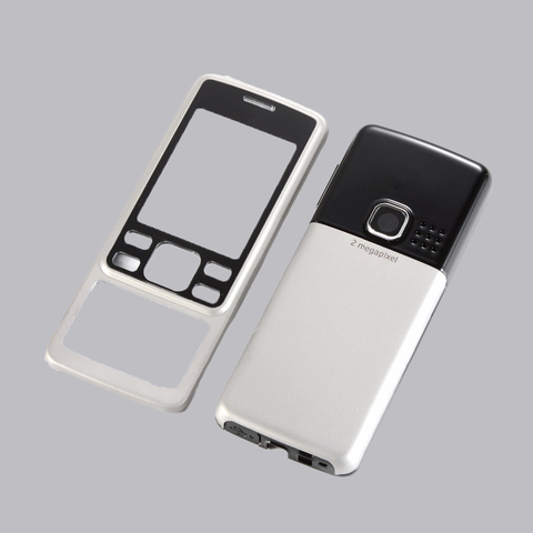 Metal Housing For Nokia 6300 Front Frame+Battery Door+Tools without keypays ► Photo 1/3