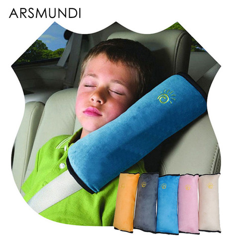Kid Car Pillows Auto Safety Seat Belt Vehicle Shoulder Cushion Pad Children Protection Support Soft Car Pillow For Kids 1pcs ► Photo 1/6