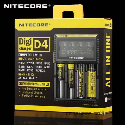 Factory Price New Benchmark in Intelligent Digicharger D4 Balance Lipo Battery Nitecore Charger AA ► Photo 1/4