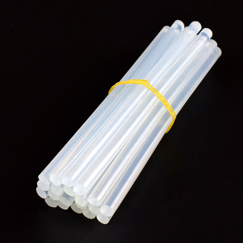 Chanseon 20pcs/lot Diameter 7MM White Hot Melt Glue Stick Professional Length 150MM Hot Melt Glue Stick DIY Paste Repair Tools ► Photo 1/6