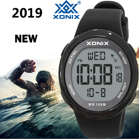 2022 Sport Watche Luxury Men  Relogio Masculino LED Digital Diving Swimming Reloj Hombre Hardlex Mirror Sumergible Wristwatch NY ► Photo 1/6