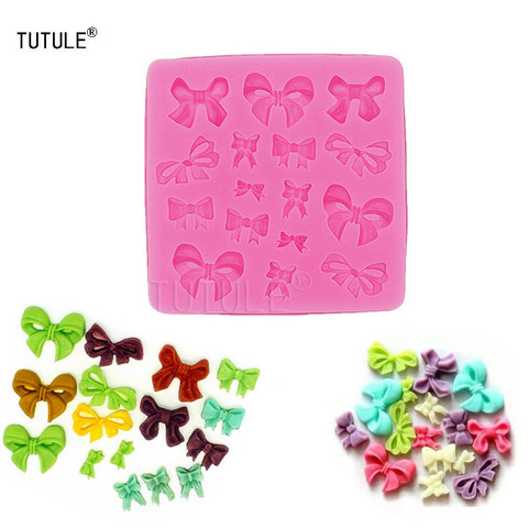 Gadgets-DIY Grace Bow tie Shape High Quality Silicone Soft Mold For Clay Resin  Resin Soap from Japan Mold ► Photo 1/4