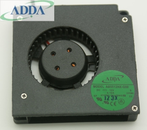 FOR ADDA AB5512HX-G00 DC12V 0.19A Blower fan Server Cooling Fan 5.5cm 2-wire ► Photo 1/3