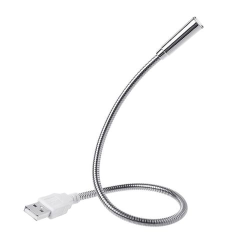 USB Flexible Light Keyboard Lamp Rechargeable Adjustable Hose Night Illumination Plug And Play For PC Computer Desktop Book Read ► Photo 1/6