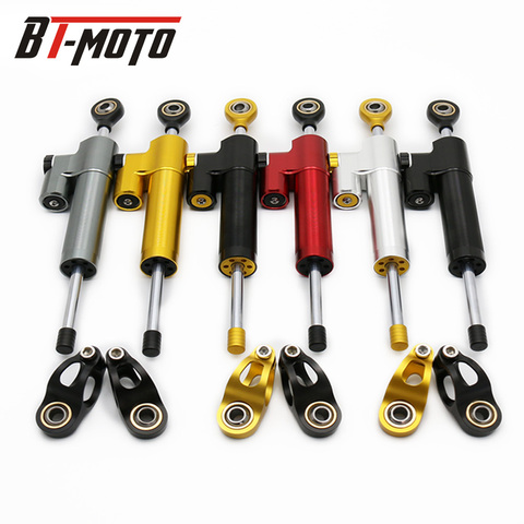 MT07 MT09 FZ MT 09 Moto CNC Damper Steering StabilizerLinear Reversed Safety Control Over 600CC Bike for KTM Kawasaki Suzuki ► Photo 1/6