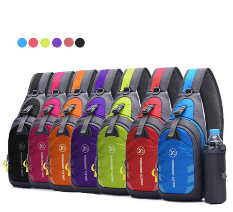 6 Colors Waterproof Small Chest Bag Pack Travel Sport Shoulder Sling Messenger Cross Bags ► Photo 1/6