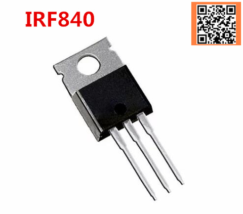 2PCS IRF840 TO-220 IRF840PBF TO220 new and  original IC good quality ► Photo 1/1