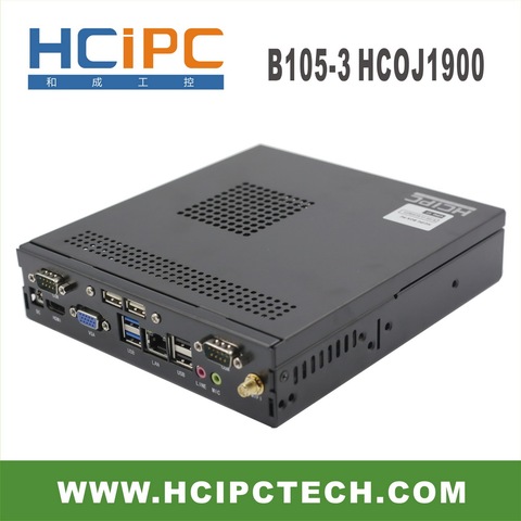 HCiPC B105-3 HCOJ1900,J1900 Mini BOX PC, J1900 Mini Barebone,J1900 mini computer,Industrial PC,J1900 Mini ITX motherboard ► Photo 1/6