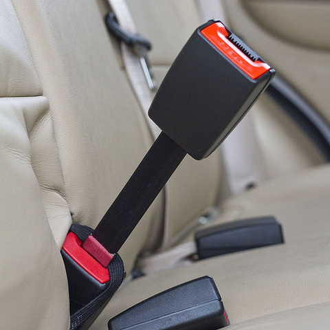 2pcs Car Safety Belt Extender Seat Belt Cover Seat Belt Padding Extension  Buckle Plug Buckle Seatbelt Clip Car Accessories - AliExpress