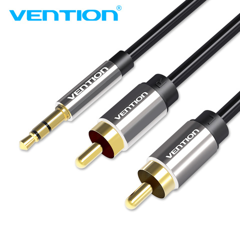 Vention RCA Jack Cable 3.5mm Jack to 2 RCA Audio Cable 2m 3m 5m10m 2RCA Cable For Edifer Home Theater DVD rca to 3.5mm Aux Cable ► Photo 1/6