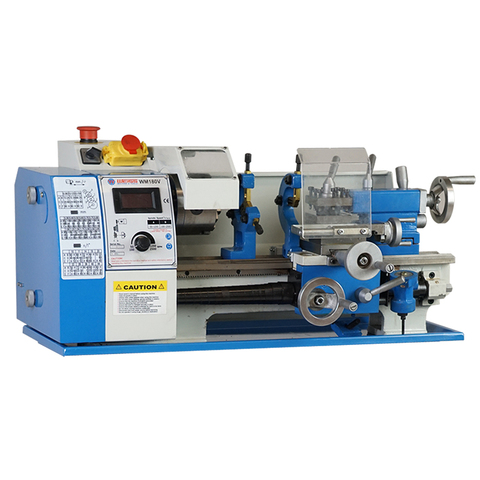 WBL180 small precision instrument lathe industrial grade metal processing home desktop digital display lathe teaching lathe ► Photo 1/1