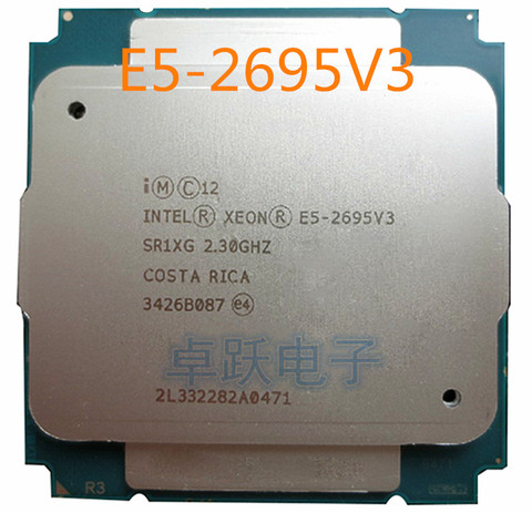 Original Intel Xeon Processor E5-2695V3 SR1XG 2.3GHZ 35M 14CORES E5-2695 V3 LGA2011-3 CPU E5 2695V3 free shipping ► Photo 1/1