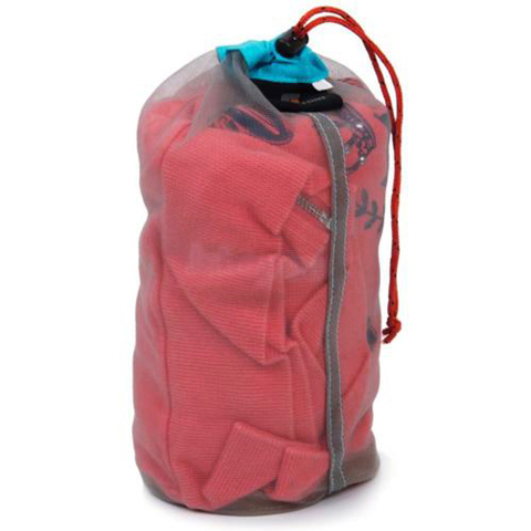 Portable Travel Camping Sports Ultralight Mesh Storage Bag Stuff Sack Drawstring Outdoor Camping Travel Storage Bag Outdoor Tool ► Photo 1/6