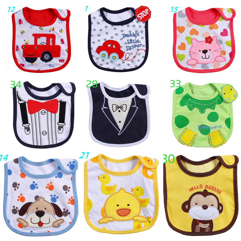 Buy Online Cotton Baby Bib Infant Saliva Towels Baby Waterproof Bibs Newborn Wear Cartoon Accessories Alitools