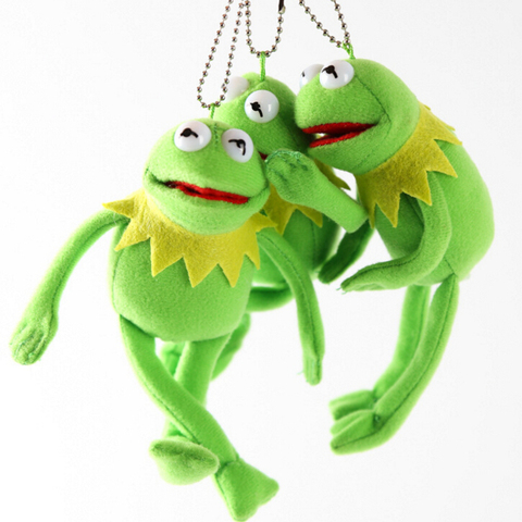 15cm Sesame Street Kermit Plush Keychains Doll Stuffed Animal Pendant Plush Frog Doll ► Photo 1/6