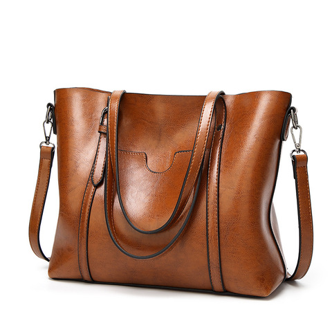 Women's Handbags new Genuine Leather Bags For Women 2022 Casual Shoulder Ladies Crossbody Vintage Female Messenger Bags N421 ► Photo 1/6