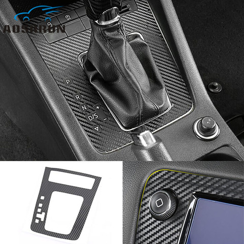 Car-styling Carbon fiber decorative film Gear panel film Car Accessories For skoda Octavia A7 2015 2016 2017 2022 sedan ► Photo 1/1