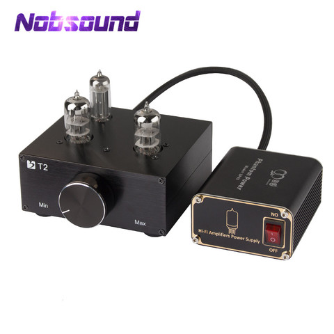 Nobsound Hi-end 6N3 Vacuum Tube Preamp HiFi Pre-Amplifier Switching Power Supply ► Photo 1/6