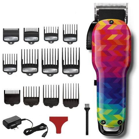 barber professional hair clipper powerful men electric hair trimmer cordless haircutting machine hair cut tool (120 kind-colors) ► Photo 1/6