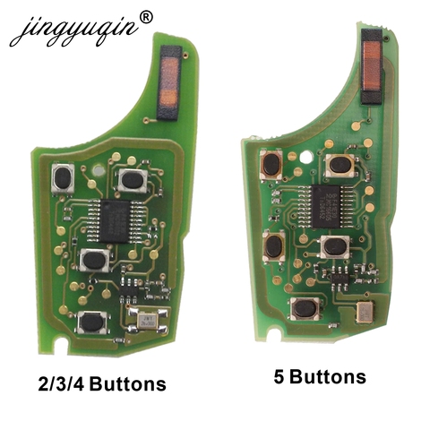 jingyuqin Car Remote Key Circuit Board Electronic for Chevrolet Malibu Cruze Aveo Spark Sail Opel/Vauxhall 2/3/4 BTN 315/433MHz ► Photo 1/3