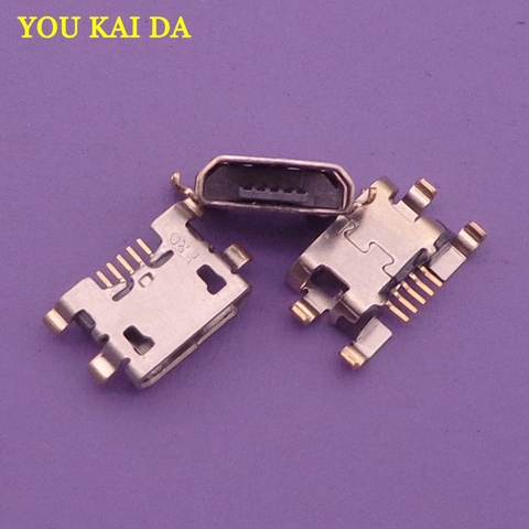 10pcs micro mini USB jack socket connector charging port dock plug female 5 pin For Homtom HT10 Doogee X20 X30 ► Photo 1/2