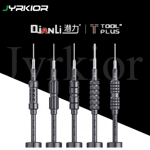 Qianli High-Precision Anti-Rust Anti-Slip Special 3D Screwdriver Set Philips Pentalobe Y Convex Cross For iPhone 5/6/8/X/XS MAX ► Photo 1/4