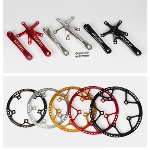 130 BCD Bike Round Chainwheel 45T/47T/53T/56T/58T for Folding Brompton Bike Chain Wheel Bicycle 170mm Crank Chain Ring ► Photo 1/6