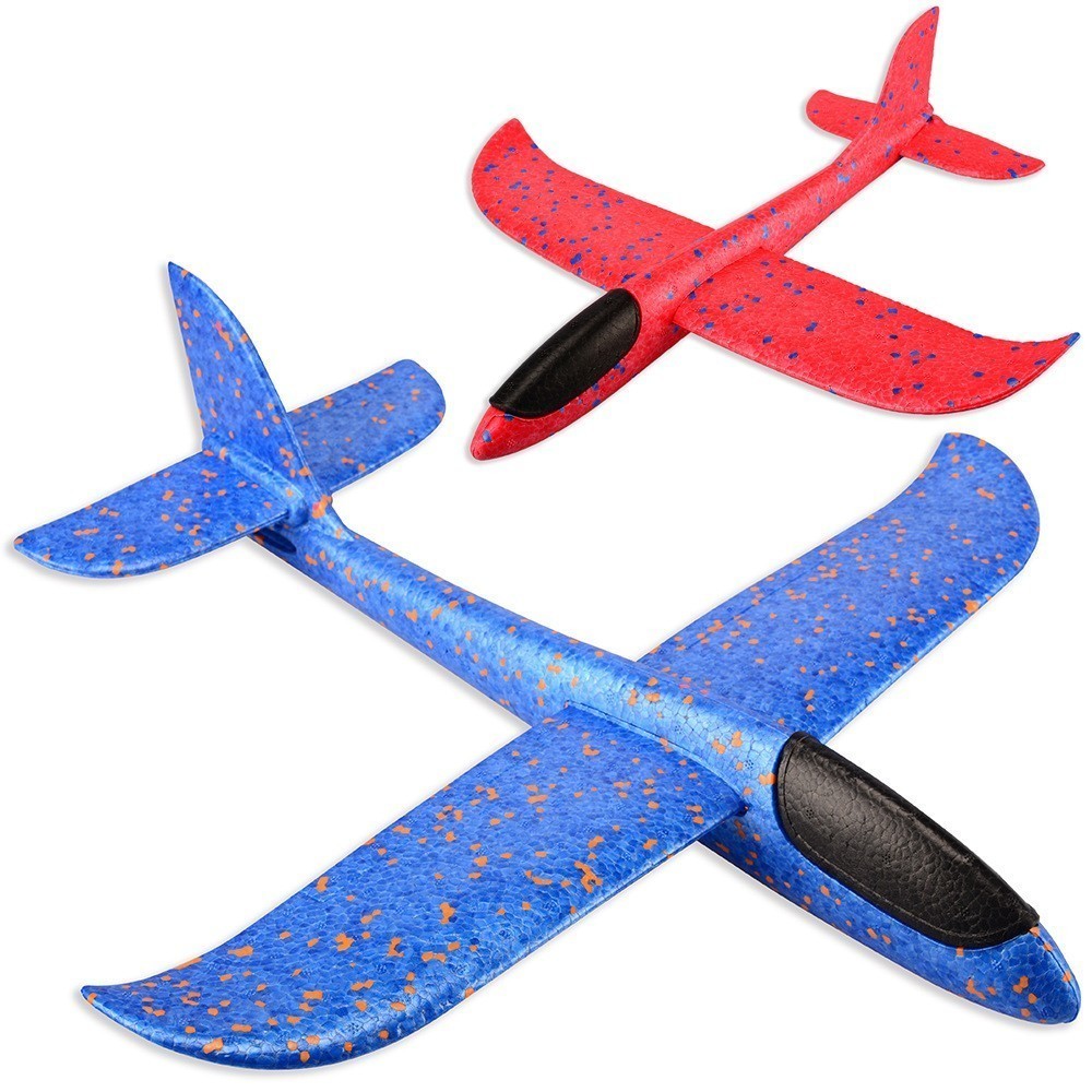 Hand Launch Throwing Glider Aircraft 48cm Foam EPP Airplane Model Outdoor Toy 