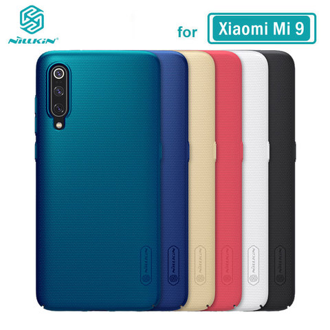 For Xiaomi Mi 9 Case Nillkin Frosted Shield PC Hard Back Casing Case for XiaoMi Mi9 Lite Mi 9 SE 9T Pro Cover With Phone Holder ► Photo 1/6