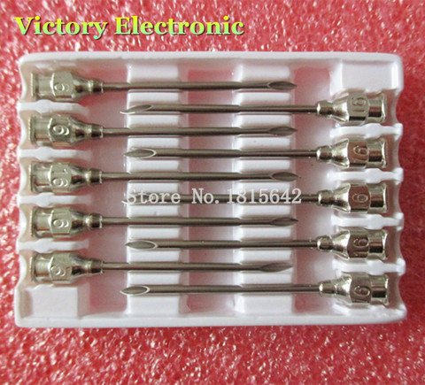 New 10PCS/Set Size16 Stainless Steel Hollow Needles Desoldering Tool For Electronic Components Wholesale Electronic ► Photo 1/1