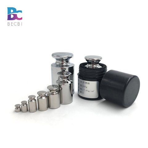 BECBI M1 Calibration Weights Stainless Steel Weight Plates Precision Gram Scale Weights ► Photo 1/6