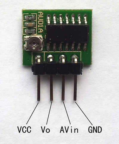 Audio / Video Signal Monitoring Circuit AV Detection Delay Circuit AUD1A AUD1B ► Photo 1/1