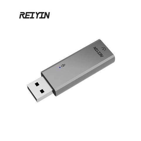 Reiyin USB Audio DAC 192kHz 24bit Optical Toslink HIFI Home Theater Headset Adapter Portable Voice Chat Sound Card ► Photo 1/6