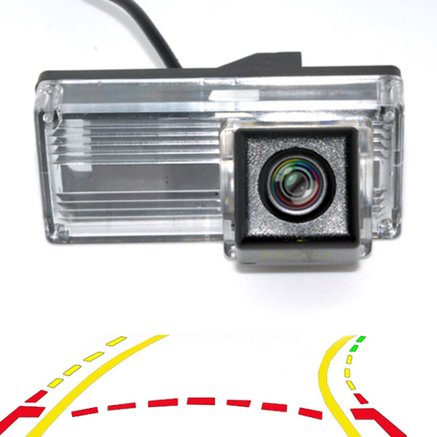 Intelligent Dynamic Trajectory Tracks Car Rear View Camera Reversing Backup Camera For Toyota Land Cruiser 100 Prado 120 ► Photo 1/6