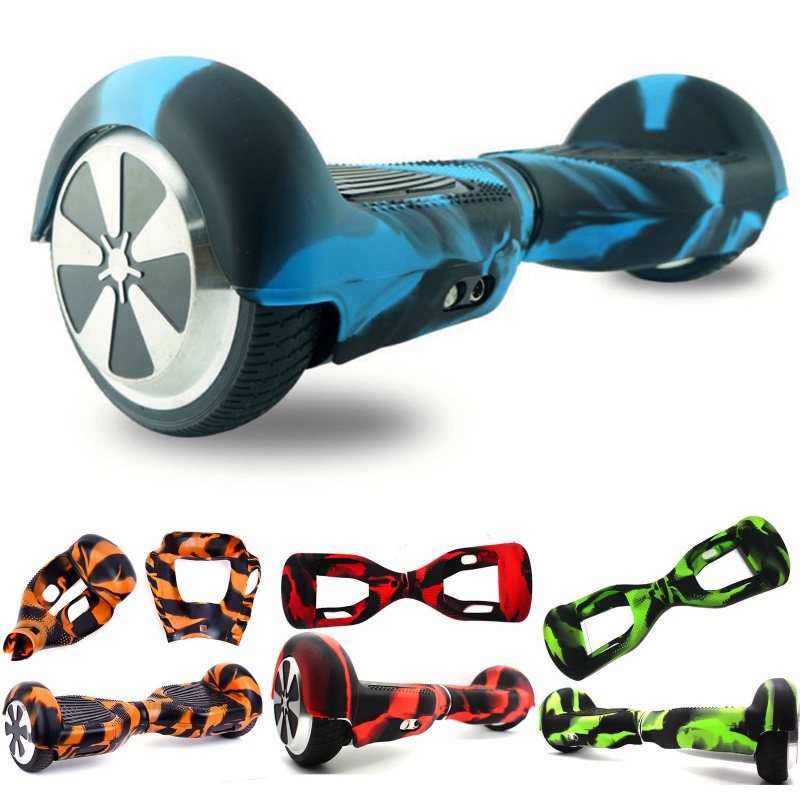 Silicone Protect Case Cover for 6.5" 2 Wheels Self Balance Scooter Hover Board 