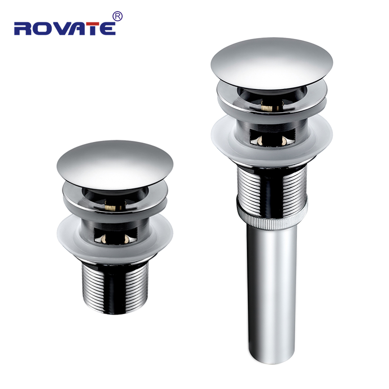 History Review On Rovate Pop Up Drain With Overflow Bathroom Sink Waste Basin Drainer Plug Bath Tub Round Chrome Aliexpress Er Official Alitools Io - Chrome Bathroom Sink Plugs