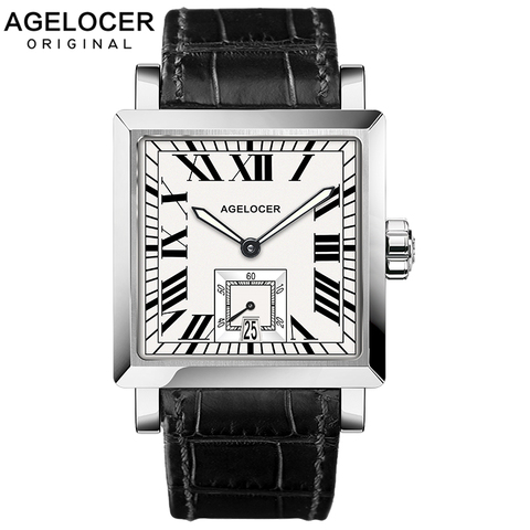 2022 AGELOCER Swiss Top Brand Luxury Men Watches Sport Wristwatches Mens Luminous Business Retro Clock Reloj Hombre Marca 3302A1 ► Photo 1/6