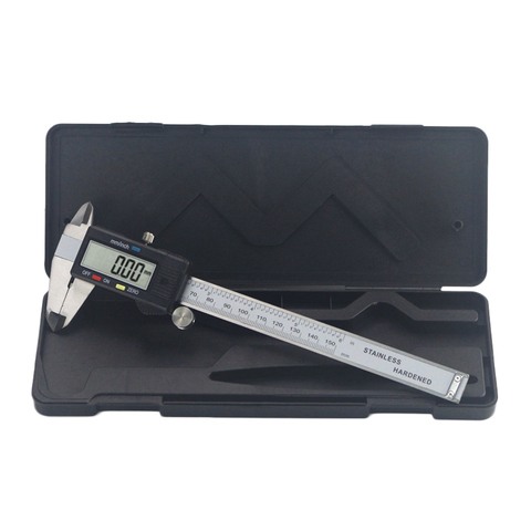 0-150mm Electronic Caliper Digital Vernier Caliper Stainless Steel Ruler Gauge Micrometer LCD Measuring Tools ► Photo 1/6