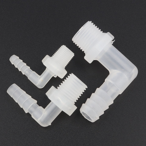 NuoNuoWell 5pcs/lot G1/8~3/8 To 3.9-11.1mm PP Pagoda Elbow Connectors Aquarium Fish Tank Fittings Air Pump Aerator Hose Joints ► Photo 1/6