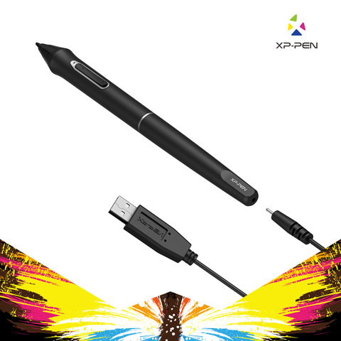 P02S Pen for Graphic Monitor Tablet XP-Pen Artist 16pro/22 pro/22E pro 8192-level Pressure Sensitivity Grip Power Pen ► Photo 1/6