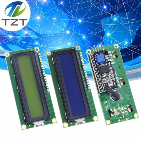 LCD module Blue Green screen IIC/I2C 1602 for arduino 1602 LCD UNO r3 mega2560 LCD1602 LCD1602+I2C ► Photo 1/6