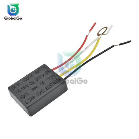 AC 110V 220V 1 Way 3 Way Table Light Parts On off Touch Sensor Switch Touch Control Sensor Dimmer For Bulbs Lamp Switch ► Photo 1/6